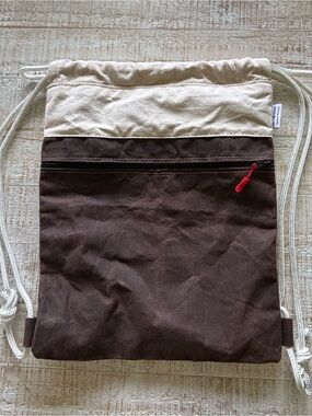 Canvas bag made from sail boat materials